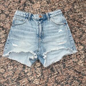 H&M Light Blue Denim Shorts